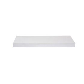 BHP Ahşap Dikdörtgen Salon Beyaz 80x23.5x3.8 cm Dekoratif Raf