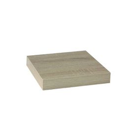 BHP Mdf Kare Salon Sarı 23.5x23.5x3.8 cm Dekoratif Raf