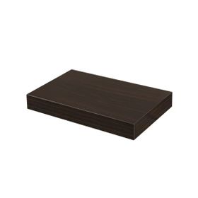 BHP Mdf Kare Salon Siyah 23.5x23.5x3.8 cm Dekoratif Raf