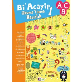 Bi Acayip Okuma Yazma Hazırlıkları 1-Mor Elma Yayınları