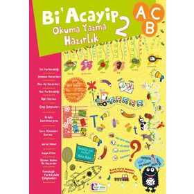 Bi Acayip Okuma Yazma Hazırlıkları 2-Mor Elma Yayınları