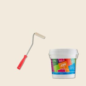 Bi Boya 0.75 lt Ayışığı Tek Duvar Boyama Seti