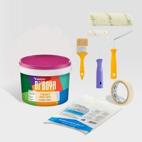 Bi Boya 2.5 lt Kristal Tek Oda Boyama Seti