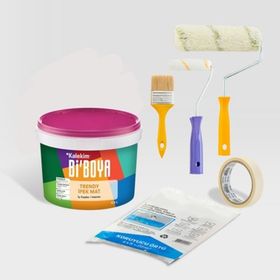 Bi Boya 2.5 lt Kristal Tek Oda Boyama Seti