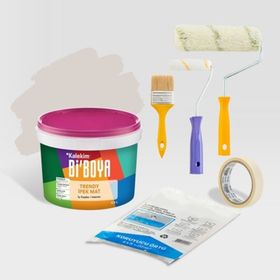 Bi Boya 2.5 lt Kuartz Tek Oda Boyama Seti