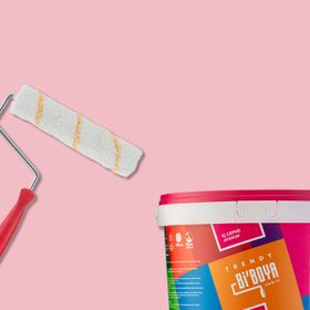 Bi Boya 2.5 lt Pembe İnci Tek Oda Boyama Seti