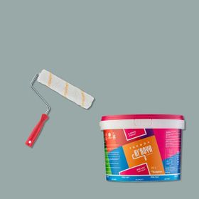 Bi Boya 2.5 lt Yosun Yeşili Tek Oda Boyama Seti