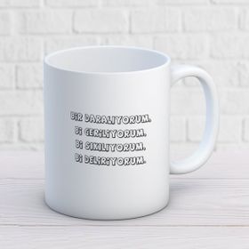 Bi Daralıyorum İki Tarafı Baskılı Kupa