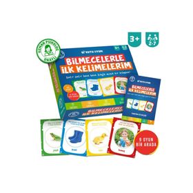 Bi Kutu Oyun 15310.72.0007 Bilmecelerle İlk Kelimelerim Kutu Oyunu