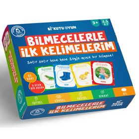Bi Kutu Oyun Bilmecelerle Ilk Kelimelerim Kutu Oyunu
