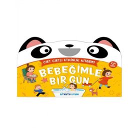 Bi Kutu Oyun Cırt Cırtlı Etkinlik Kitabım Bebeğimle Bir Gün (2+ Yaş)