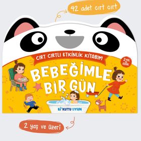 Bi Kutu Oyun Cırt Cırtlı Etkinlik Kitabım Bebeğimle Bir Gün (2+ Yaş)