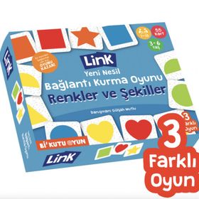 Bi Kutu Oyun Link Yeni Nesil Bağlantı Kurma Oyunu Renkler ve Şekiller Eğitici Oyun