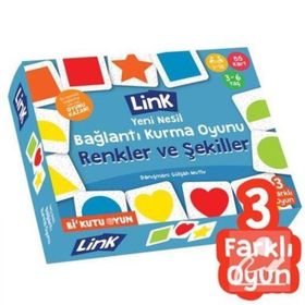Bi Kutu Oyun Link Yeni Nesil Bağlantı Kurma Oyunu Renkler ve Şekiller Eğitici Oyun