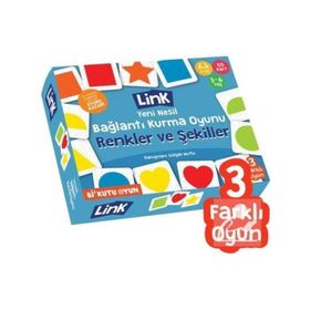 Bi Kutu Oyun Link Yeni Nesil Bağlantı Kurma Oyunu Renkler ve Şekiller Eğitici Oyun