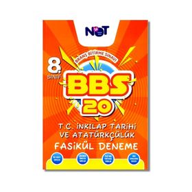 Bi Not Yayınları 8. Sınıf T.C. İnkılap Tarihi ve Atatürkçülük Branş Bitirme Sınavı 20 Fasikül Deneme