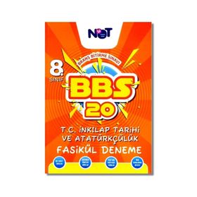 Bi Not Yayınları 8. Sınıf T.C. İnkılap Tarihi ve Atatürkçülük Branş Bitirme Sınavı 20 Fasikül Deneme