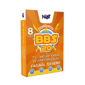 Bi Not Yayınları 8. Sınıf T.C. İnkılap Tarihi ve Atatürkçülük Branş Bitirme Sınavı 20 Fasikül Deneme