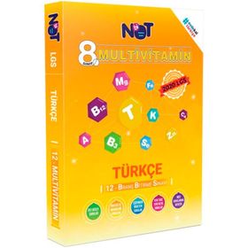 Bi Not Yayınları 8. Sınıf Türkçe Multivitamin 12 Deneme