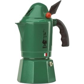 Bialetti 2762 Alüminyum Yeşil Moka Express Alpina Espresso Pişirici