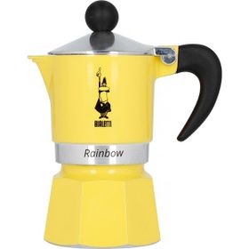 Bialetti 6 Cup Rainbow Sarı Mokapot