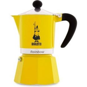 Bialetti 6 Cup Rainbow Sarı Mokapot