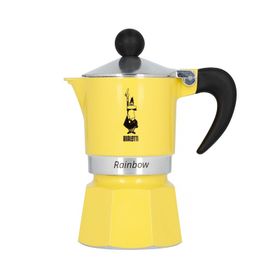 Bialetti 6 Cup Rainbow Sarı Mokapot