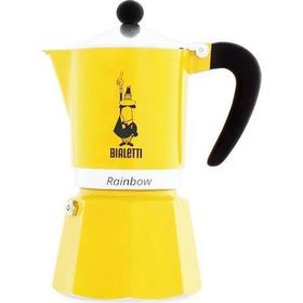 Bialetti 6 Cup Rainbow Sarı Mokapot