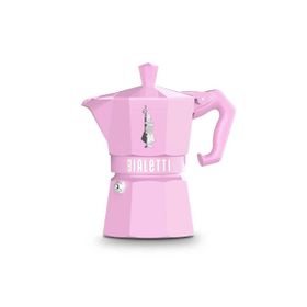 Bialetti Exclusive 3 Cup Pembe Moka Pot