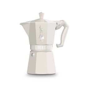 Bialetti Exclusive 6 Cup Krem Moka Pot