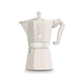 Bialetti Exclusive 6 Cup Krem Moka Pot