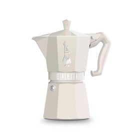 Bialetti Exclusive 6 Cup Krem Moka Pot