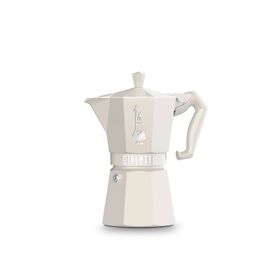 Bialetti Express Excl 3 Cup Krem Moka Pot