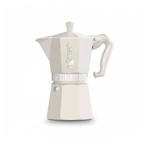 Bialetti Express Excl 6 Cup Krem Moka Pot