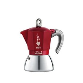 Bialetti İndüksiyon 4 Cup Kırmızı Moka Pot