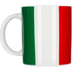 Bialetti İtalya Üç Renkli 315 ml Porselen Kupa