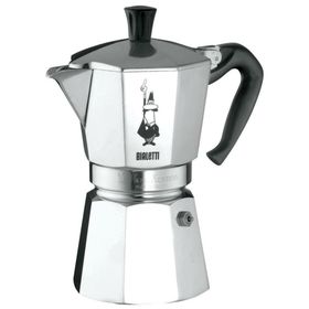 Bialetti Moka Pot Express 6 Fincan Kapasiteli Siyah Kahve Makinesi