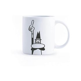 Bialetti Omino 320 ml Beyaz Porselen Kupa