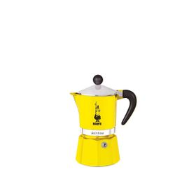 Bialetti Rainbow 1 Cup Sarı Moka Pot