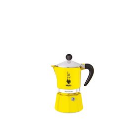 Bialetti Rainbow 1 Cup Sarı Moka Pot