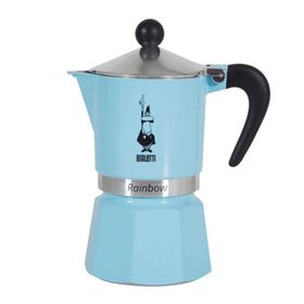 Bialetti Rainbow 3 Cup Açık Mavi Moka Pot