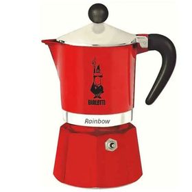 Bialetti Rainbow 3 Cup Kırmızı Moka Pot