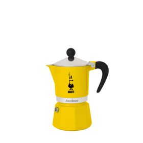 Bialetti Rainbow Sarı 3 Cup Mokapot