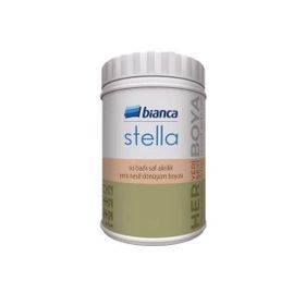 Bianca 0101 1 lt Stella Su Bazlı Saf Akrilik Boya