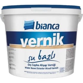 Bianca 0,75 lt Su Bazlı Dış Cephe Ahşap Verniği