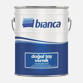 Bianca 15 lt Doğaş Taş Verniği