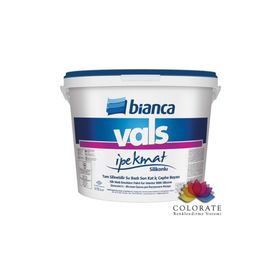 Bianca 2,5 lt Kırık Beyaz Vals Ipek Mat 1087 Kırık Beyaz Rengi Silikonlu İç Cephe Boyası