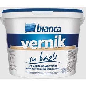 Bianca 2,50 lt Su Bazlı Dış Cephe Ahşap Verniği