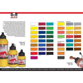 Bianca 500 ml Artist Acrylic Burnt Umber Boya