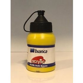 Bianca Acrylic 0122 Sarı 120 ml Akrilik Hobi Boyası